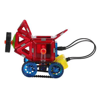 بچه ها کاشی های 3D مغناطیسی کنترل از راه دور ماشین لوکوموتیو گوسفند گاراژ مغناطیسی بلوک