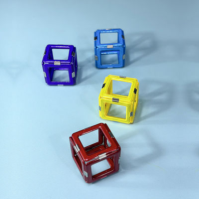 کودکان سفارشی یادگیری بلوک های ساختمانی 3D مغناطیسی / کاشی های ساختمانی مغناطیسی